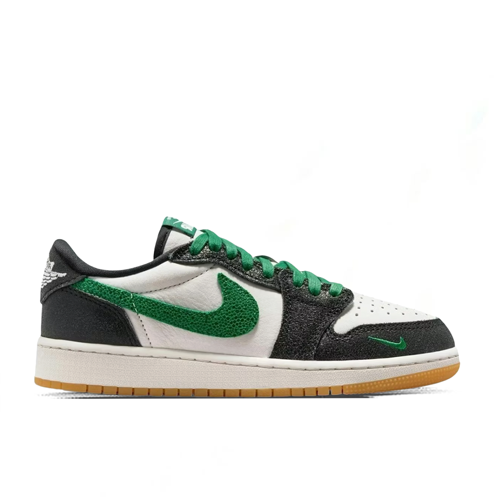 Air Jordan 1 Retro Low OG (GS) - Phantom/Pine Green/Black